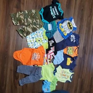 0-3 month boys lot